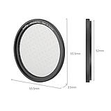 Светофильтр SmallRig MagEase Magnetic Star-Cross (8 Points) 52мм, фото 2