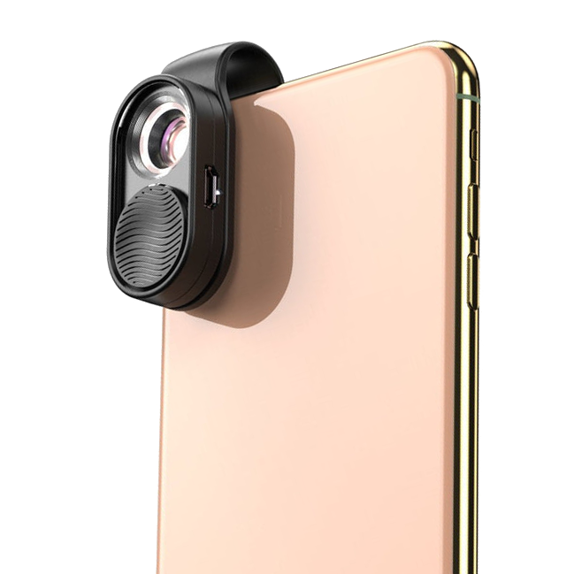 Объектив - микроскоп Apexel Mobile Microscope 100X для смартфона