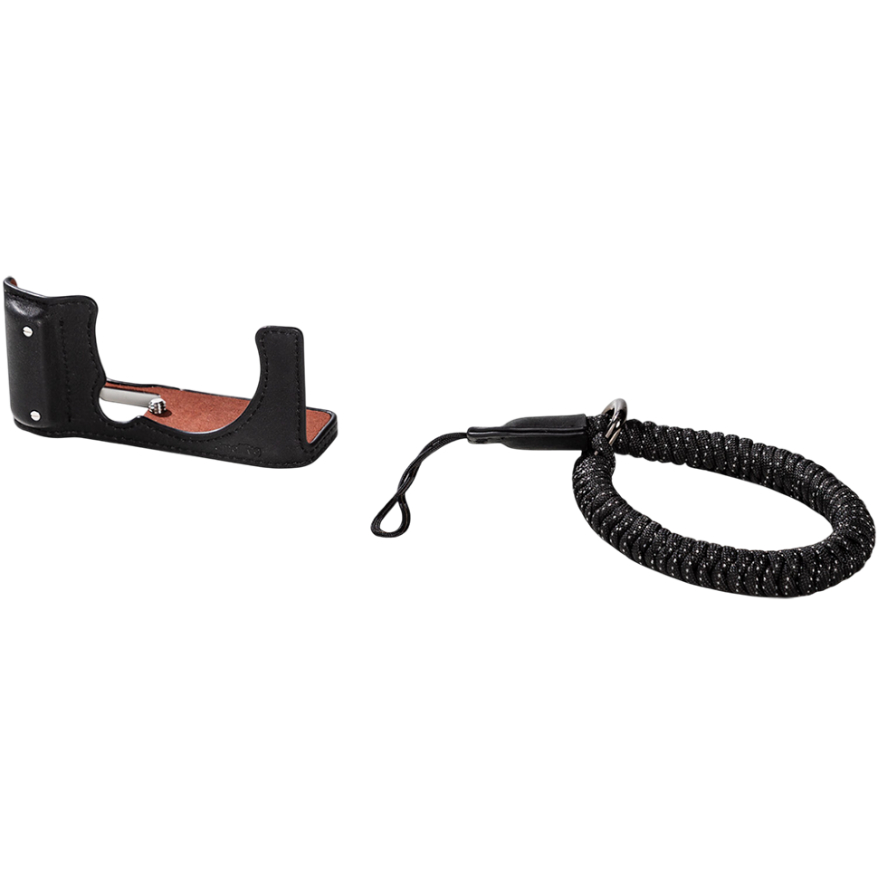 Чехол SmallRig Camera Leather Half Kit для Fujifilm X-M5 Чёрный