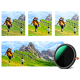 Светофильтр K&F Concept C-series CPL/ND2-32/Black Diffusion 1/4 37мм, фото 3