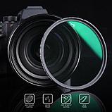 Светофильтр K&F Concept Nano-X Black Mist 1/1 52мм, фото 8