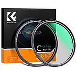 Светофильтр K&F Concept Nano-C Magnetic HMC CPL 62мм, фото 6