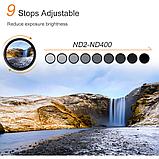 Светофильтр K&F Concept Slim Blue Coated ND2-400 43мм, фото 7