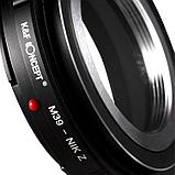 Адаптер K&F Concept для объектива M39 на Nikon Z KF06.389, фото 5