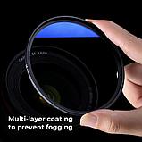 Светофильтр K&F Concept Nano-C Magnetic HMC UV 77мм, фото 4