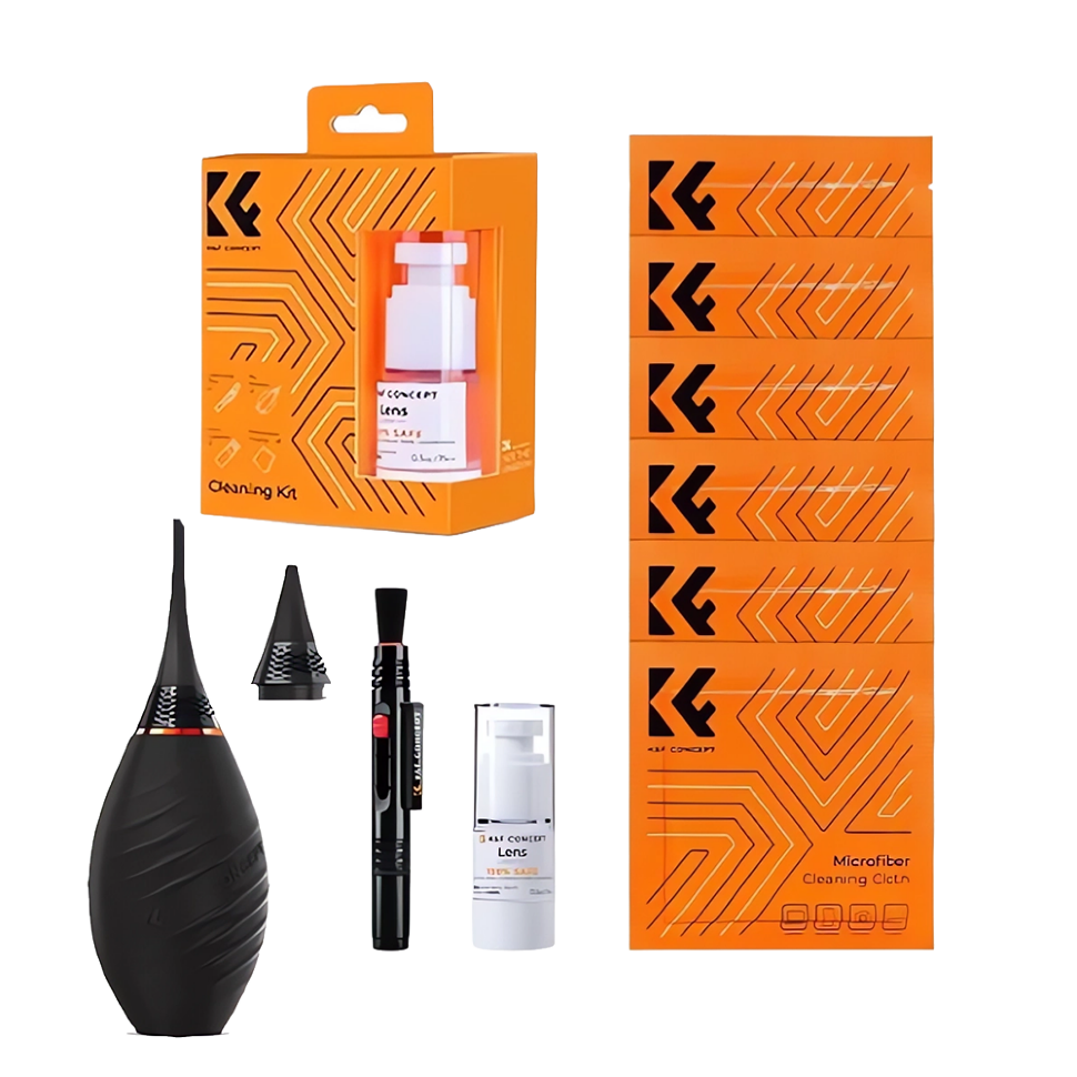 Набор для чистки оптики K&F Concept Cleaning kit 9-in-1