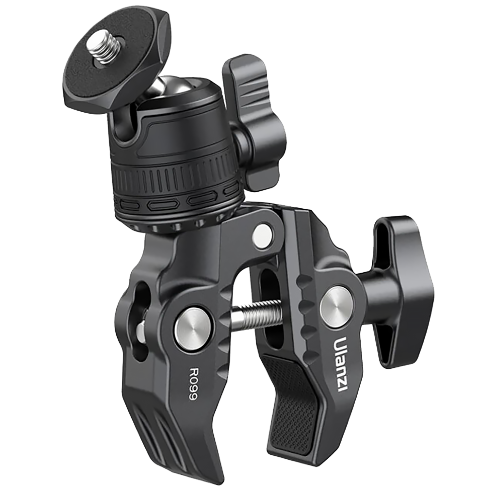 Зажим Ulanzi R099 + Mini Ball Head