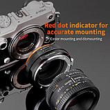 Адаптер K&F Concept M18125 для объектива Nikon G на камеру Micro 4/3, фото 4