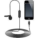 Микрофон петличный CoMica CVM-V01SP(Mi) Lightning 6м, фото 3