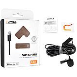 Микрофон петличный CoMica CVM-V01SP(Mi) Lightning 6м, фото 4