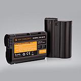 2 аккумулятора EN-EL15 + зарядное устройство K&F Concept KF28.0012, фото 6