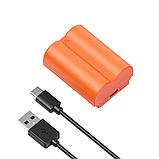 Аккумулятор SmallRig 4970 NP-W235 Type-C Оранжевый, фото 3