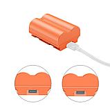 Аккумулятор SmallRig 4970 NP-W235 Type-C Оранжевый, фото 6