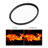 Светофильтр K&F Concept Nano-X Black Mist 1/8 58мм, фото 5