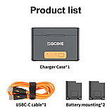 Зарядный кейс ZGCine PS-G10 Mini для аккумуляторов GoPro, фото 8