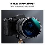 Светофильтр K&F Concept Nano-C Magnetic HMC CPL 67мм, фото 4
