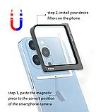 Светофильтр Kase Magnetic Square Blue Streak, фото 4