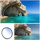 Светофильтр K&F Concept Nano-C Magnetic HMC UV 55мм, фото 2