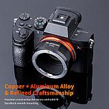 Адаптер K&F Concept M16105 объектива OM на камеру E-mount, фото 6