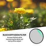 Светофильтр K&F Concept Nano-X Black Mist 1/1 49мм, фото 3