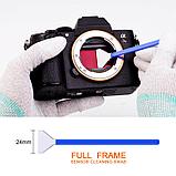 Набор для ухода за матрицей K&F Concept 24mm Full-Frame Sensor Cleaning Swab Kit, фото 6