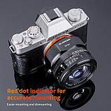 Адаптер K&F Concept M17115 для объектива Pentax K на X-mount, фото 6