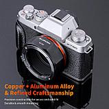 Адаптер K&F Concept M17115 для объектива Pentax K на X-mount, фото 7