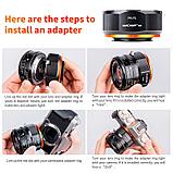 Адаптер K&F Concept M17115 для объектива Pentax K на X-mount, фото 9