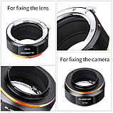 Адаптер K&F Concept M17115 для объектива Pentax K на X-mount, фото 10