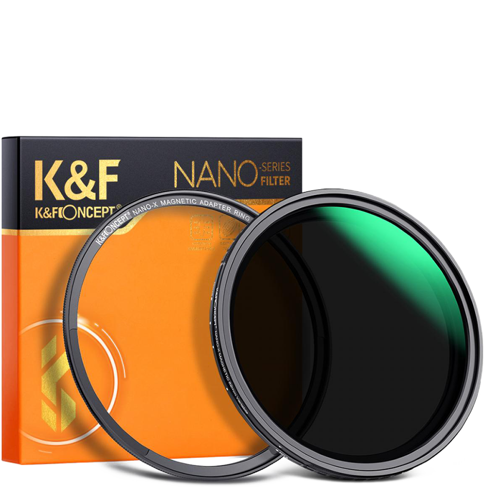 Светофильтр K&F Concept Magnetic Nano-X ND8-128 49мм