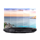 Светофильтр K&F Concept Magnetic Nano-X ND8-128 49мм, фото 2