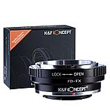 Адаптер K&F Concept для объектива Canon FD на X-mount KF06.108, фото 4