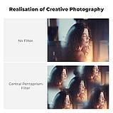 Светофильтр K&F Concept Nano-B Kaleidoscope Prism Pentagonal 82мм, фото 4