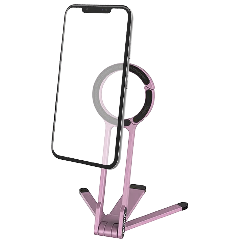 Подставка - карабин Ulanzi MA30 MagSafe Розовая