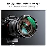 Светофильтр K&F Concept Nano-X MRC Gold Streak 72мм, фото 5