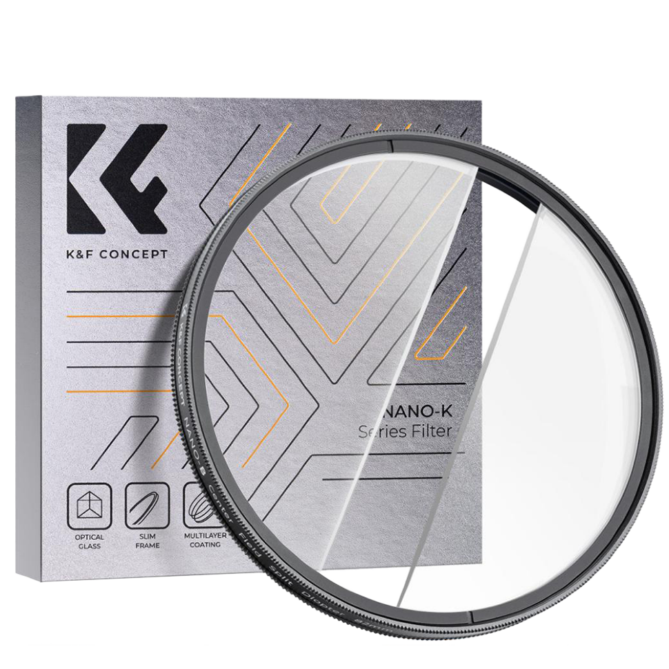 Светофильтр K&F Concept Nano-K Centerfield Split Diopter 67мм