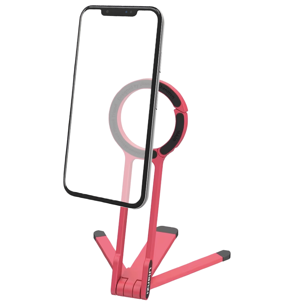 Подставка - карабин Ulanzi MA30 MagSafe Красная