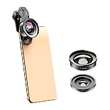 Комплект объективов Apexel 2-in-1 для смартфона (120°+10x), фото 4