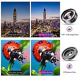 Комплект объективов Apexel 2-in-1 для смартфона (120°+10x), фото 6