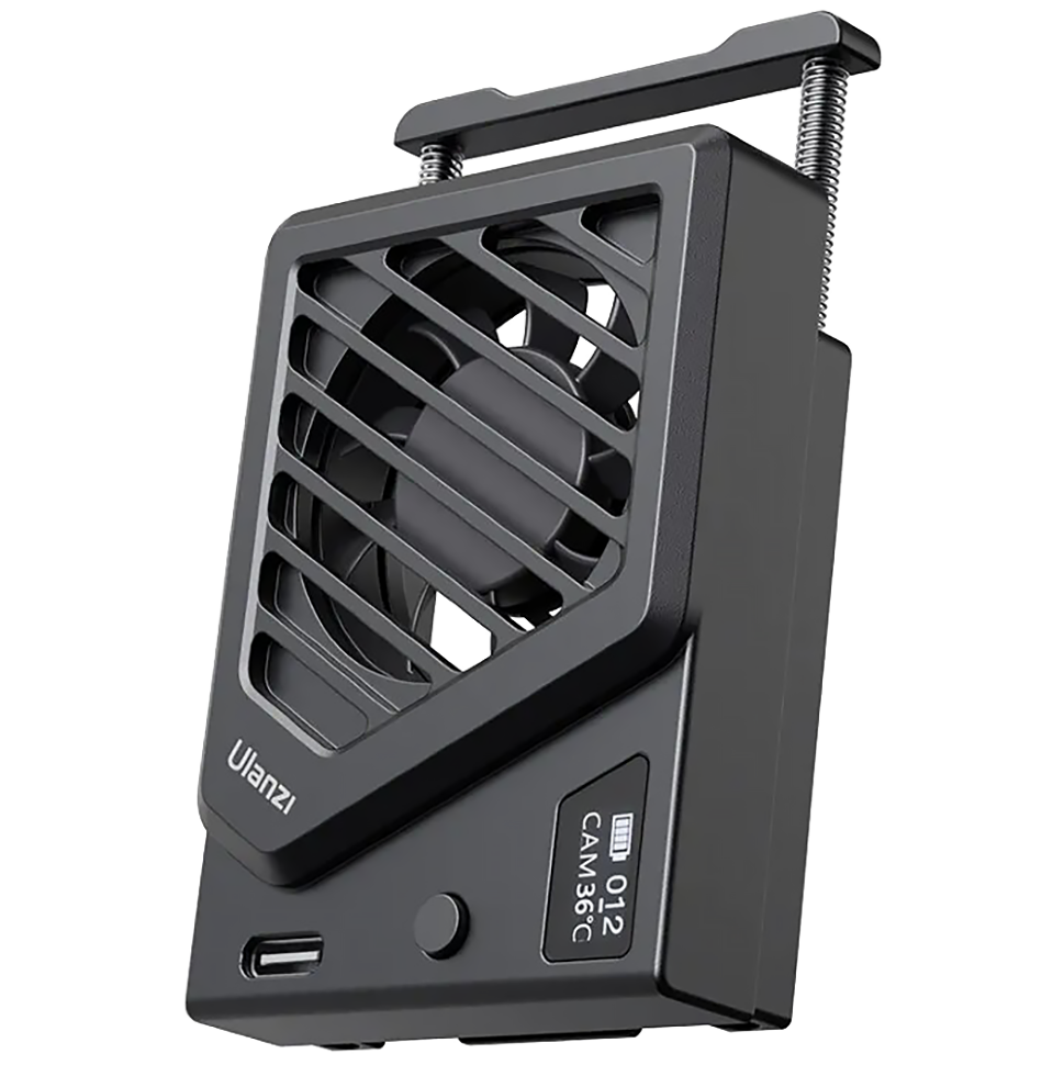 Система охлаждения Ulanzi CA25-B для камеры Sony/Canon/Fujifilm/Nikon Чёрная