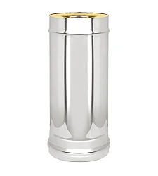 Сэндвич-труба (AISI 304 0,8/430 0,5) L-0,5м (Везувий)