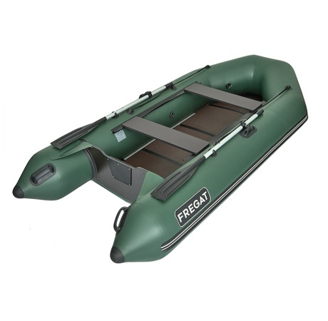 Надувная лодка Фрегат 320 ЕК с килем Зеленый