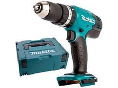 Аккум. ударная дрель-шуруповерт MAKITA LXT DHP 453 ZJ MAKPAC (18.0 В, Li-Ion, 42 Нм, шурупы до 36 мм,