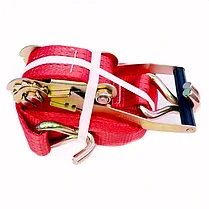 Стяжной ремень LC2500/5000 daN, двойные крюки, 50мм, 12м, РОМЕК 50.25.3.0.12000, фото 3