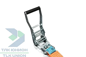 Стяжной ремень DoZurr 5000, LC 2500/5000 daN, двойные крюки, 50мм, 10м, Dolezych DDSD102CBK, фото 3