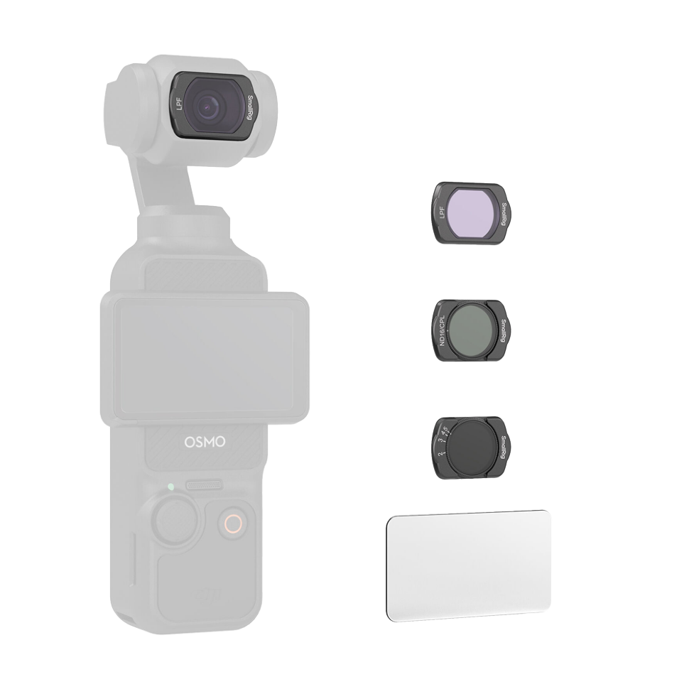 Комплект светофильтров SmallRig VND/ND/CPL/LPF для DJI Osmo Pocket 3 (3шт)
