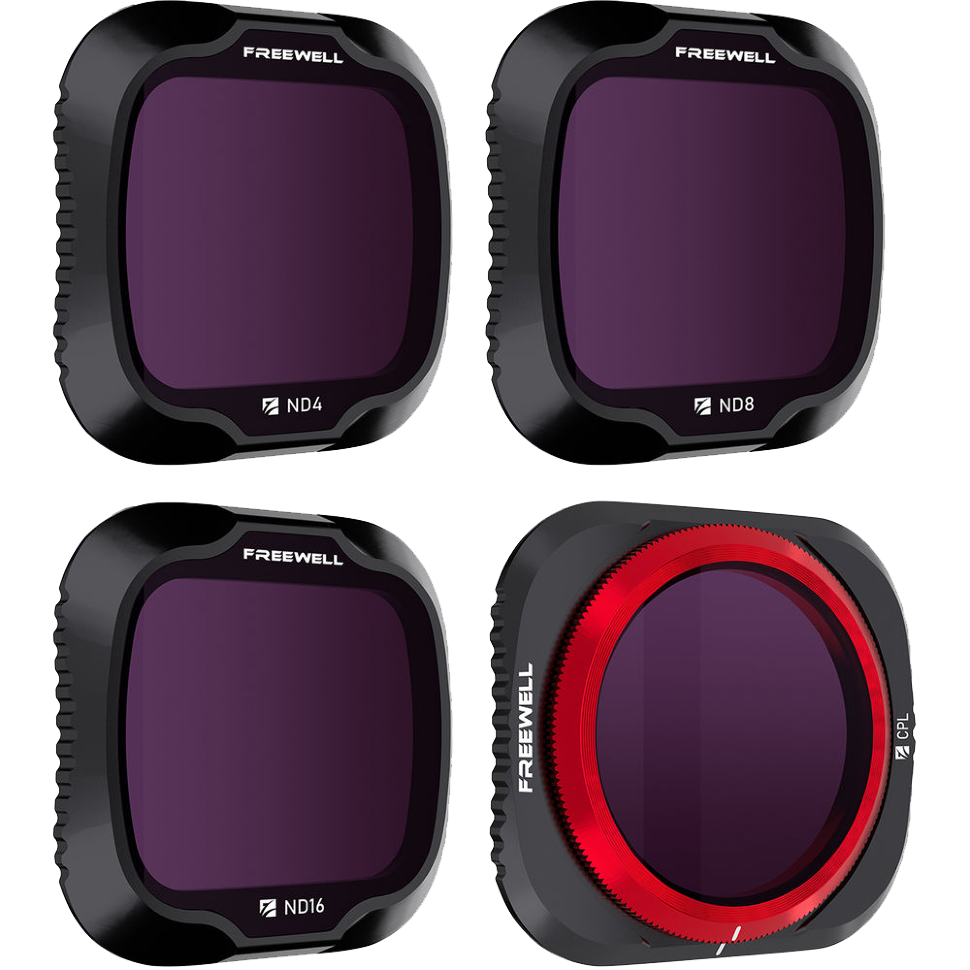Комплект светофильтров Freewell Standard Day для DJI Mavic Air 2 (4шт)