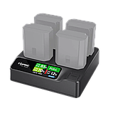 Зарядное устройство Accsoon TOPRIG BC03 4-Bay 100W 4-Bay для LP-E6, фото 2