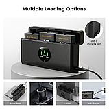 3 аккумулятора Enduro + зарядный кейс K&F Concept для GoPro Hero13, фото 7