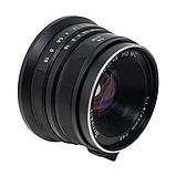 Объектив 7Artisans 25mm F1.8 X Mount Чёрный, фото 3